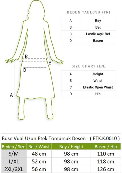 Buse Vual Uzun Yazlık Etek Tomurcuk Desen Koyu Mor 6169