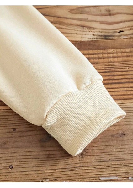 Kadın Galaxy Sırt Baskılı Oversize Sweatshirt indirimleri