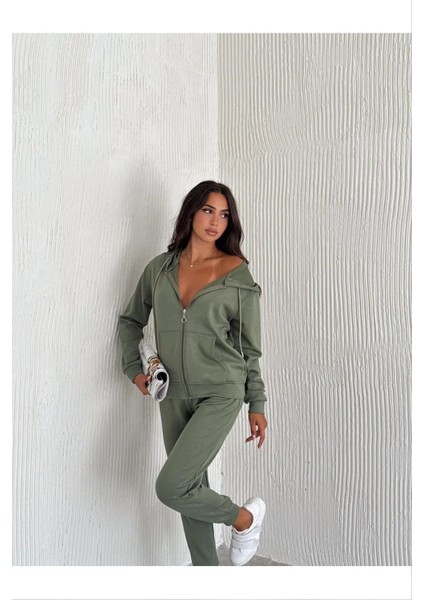 Modal Kumaş Kapşonlu Eşofman Takımı modelleri