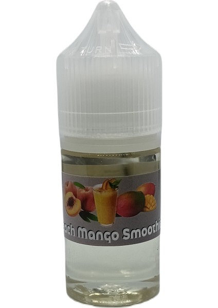 Şeftali Mango Smothie Gıda Aroma Hazır Likit Şurup 30 ml