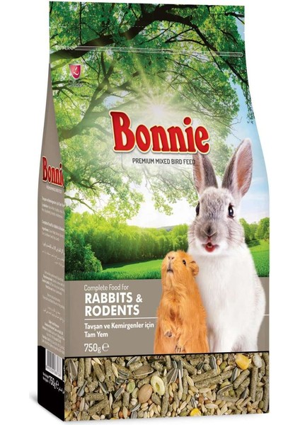 Tavşan & Kemirgen Yemi 750 gr x 5 Adet