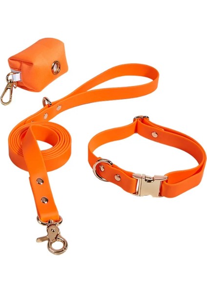 '' Çiko '' 3 Parça Köpek Tasması ve Gezdirme Seti - 1 Adet Rulo Dışkı Poşeti Hediyelidir