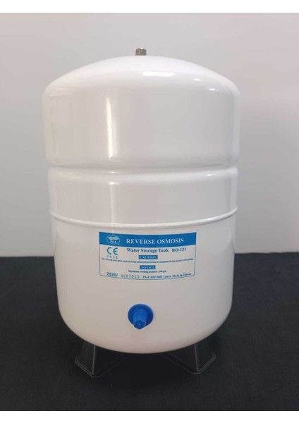 Nsf Onaylı 2.2 Galon ( 8 Litre Metal Basınç Denge Tankı ) Ürün Kalitesi Aynı Olmak İle Birlikte Üreticiye Bağlı Olarak Etiket Farklılık Göstere Bilir