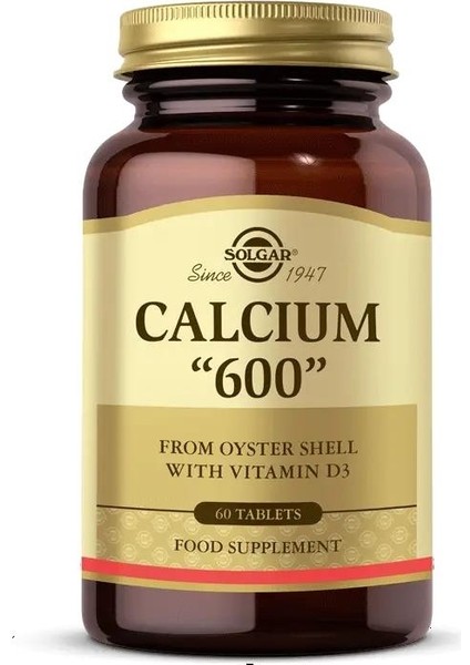 Calcium 600 Oyster Shell 60 Tablet