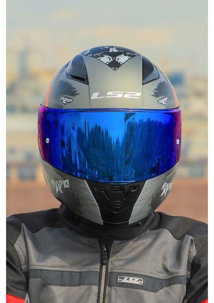 Rapıd 2 Cırcle Mat Siyah-Kırmızı Kask + Spoıler fiyatları