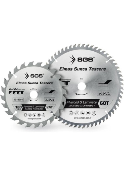 Elmas Sunta Testere 30T 160 mm SGS3004