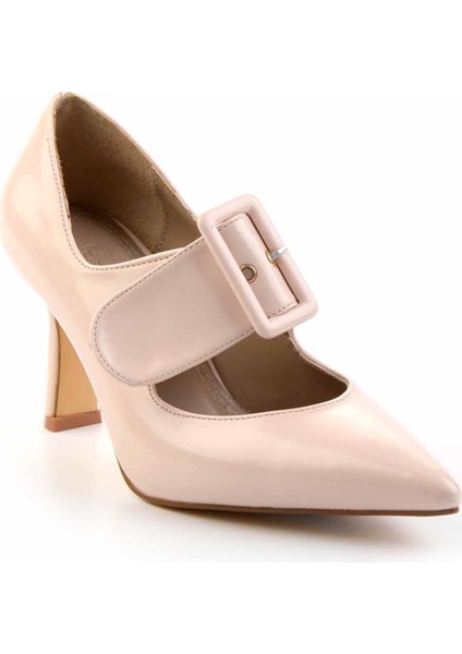 Bej Kadın Klasik Topuklu Ayakkabı K01188052009 fiyatları
