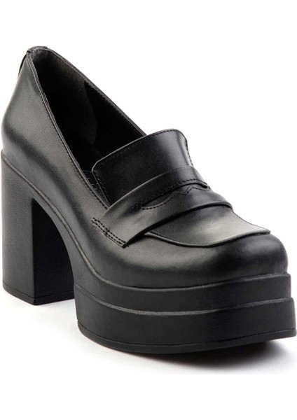 Siyah Kadın Klasik Topuklu Ayakkabı K01181062509 fiyatları