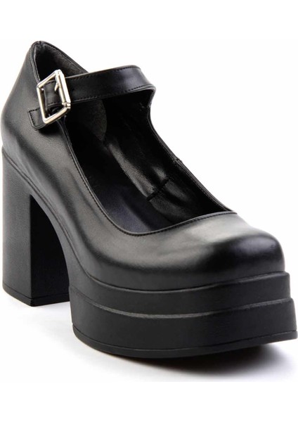 Siyah Kadın Klasik Topuklu Ayakkabı K01181063209 fiyatları