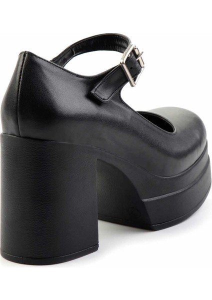 Siyah Kadın Klasik Topuklu Ayakkabı K01181063209 modelleri