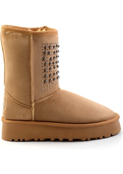 Camel Süet Kadın Bot & Bootie K02855115402