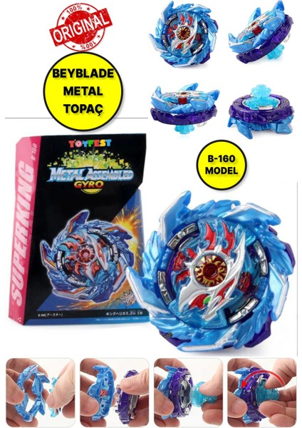 Beyblade Metal Assembled Gyro B - 160 - Yeni Nesil Beyblade Metal Topaç