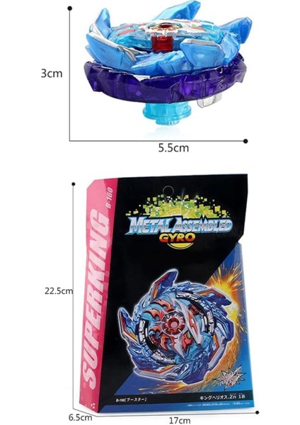 Beyblade Metal Assembled Gyro B - 160 - Yeni Nesil Beyblade Metal Topaç