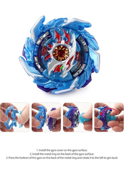 Beyblade Metal Assembled Gyro B - 160 - Yeni Nesil Beyblade Metal Topaç