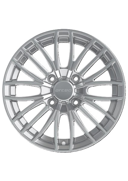 15 Inç 4X100 Arceo Clio Symbol Civic Uyumlu Gümüş Elmas Kesim Jant Modeli Renault Honda (4 Adet)