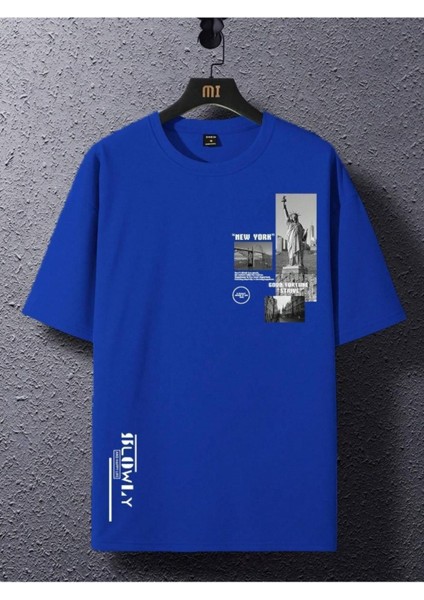 Erkek Slowly Baskılı Oversize T-Shirt fiyatları