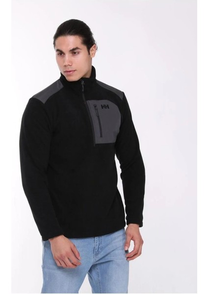 Helly Hansen Block Halfzip Polar Siyah Erkek Polar