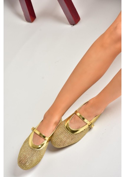 S476450215 Altın File Kadın Babet modelleri