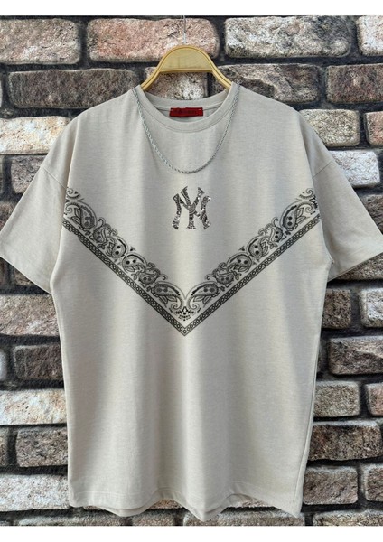 Erkek Ny Baskılı T-Shirt