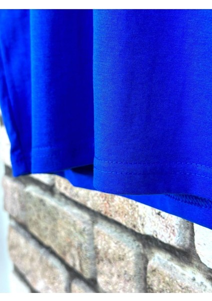 Erkek Yılan Baskılı Oversize Bisiklet Yaka T-Shirt