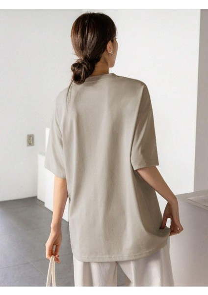 Kadın Thousand Baskılı Oversize T-Shirt fırsatları