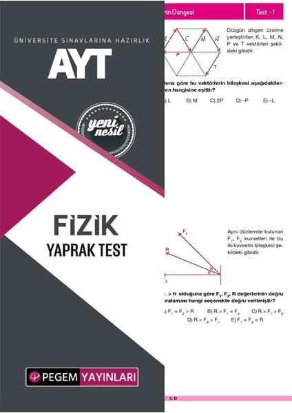 AYT Fizik Yaprak Test