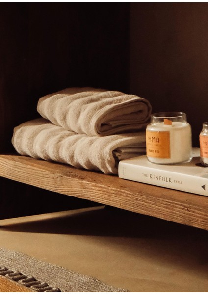 Fine Cotton Bej Banyo Havlusu 140X70 cm fırsatları