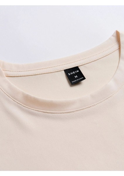 Unisex Stay Göz Sırt Baskılı Oversize T-Shirt modelleri