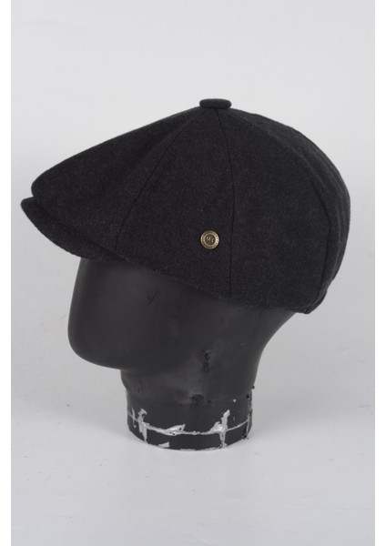 Kışlık 8 Parca Düz Renk Model Peaky Blinders Kasket Şapka