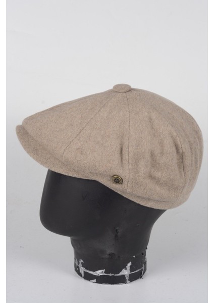 Kışlık 8 Parca Kaşmir Düz Renk Peaky Blinders Model Erkek Kasket Şapka modelleri