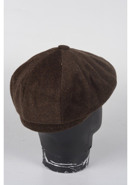 Kışlık 8 Parca Kaşmir Düz Renk Peaky Blinders Model Erkek Kasket Şapka