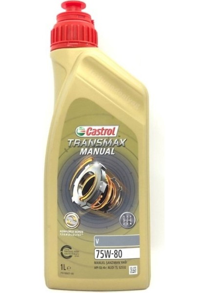 Transmax Manual Syntrans V Fe 75W-80 Manuel Şanzıman Yağı