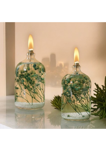 Imperiums El Yapımı Doğal Çiçekli Dekoratif Kandil Mum 2'li Set fiyatları