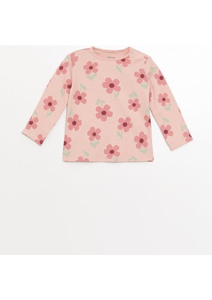 Bisiklet Yaka Baskılı Kız Bebek Pijama Takımı fiyatları