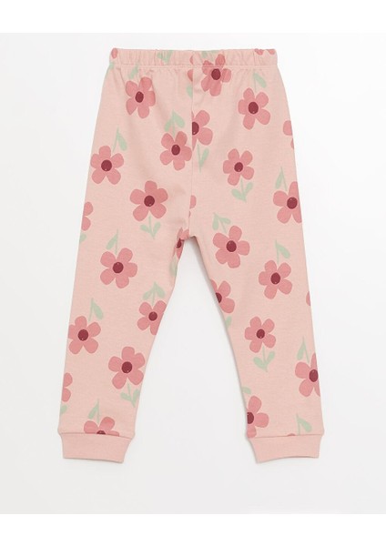 Bisiklet Yaka Baskılı Kız Bebek Pijama Takımı indirimleri