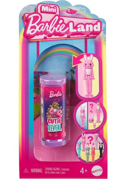 Mini Barbieland Cutie Reveal Bebekler HYM25