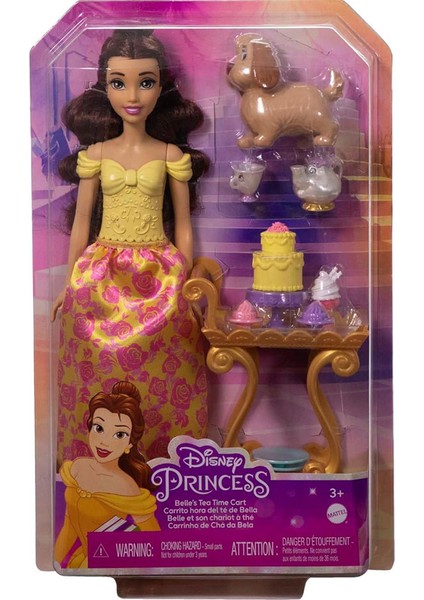 Disney Princess Disney Prenses Belle ile Çay Saati Oyun Seti HLW19-HLW20