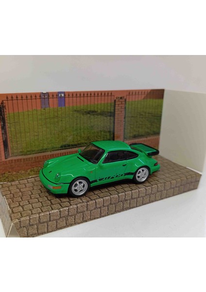 Dianomi Schuco-Tarmac 1:64 Porsche 911 Turbo (8 cm Uzunluğunda)