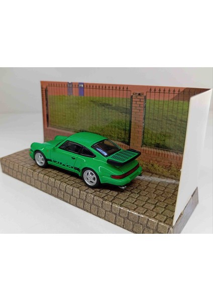 Dianomi Schuco-Tarmac 1:64 Porsche 911 Turbo (8 cm Uzunluğunda)