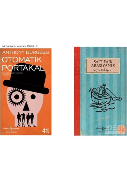 Otomatik Portakal Anthony Burgess - Sait Faik Abasıyanık Seçme Hikayeler 2 Kitap Set