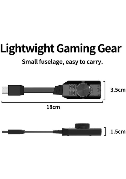 Primex Px-Gs3 Plextone Çift Kulaklık Ses Jakı Stereo Ses Kartı Dönüştürücü fırsatları