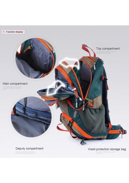 Outdoor Kamp ve Yürüyüş Sırt Çantası (30 Litre Kapasiteli) Mor 9742 fırsatları