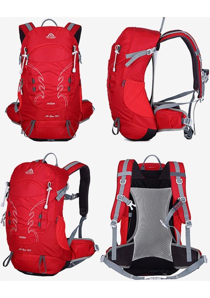 Outdoor Kamp ve Yürüyüş Sırt Çantası (30 Litre Kapasiteli) Kırmızı DSC1869 modelleri
