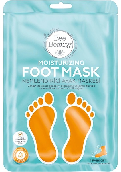 Bee Beauty Nemlendirici Ayak Maskesi (1 Çift)