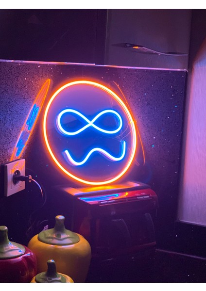 Kızgın Yüz Neon Led Lamba - Modern Ve Şık Dekor fiyatları