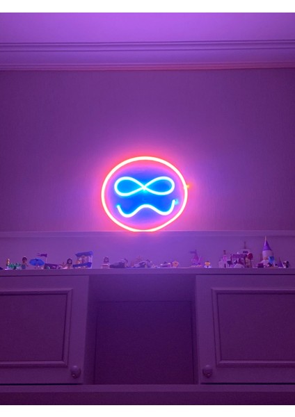 Kızgın Yüz Neon Led Lamba - Modern Ve Şık Dekor modelleri