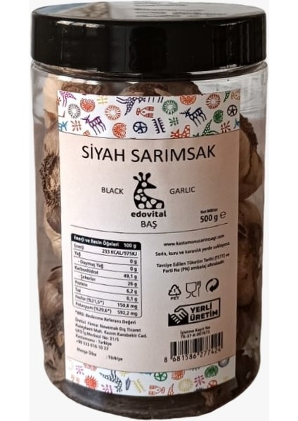 Siyah Sarımsak 500 gr