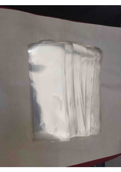 7*21 cm Bantsız Jelatin Poşet Aksesuar. Vb Ürünler Icin 100 Adet
