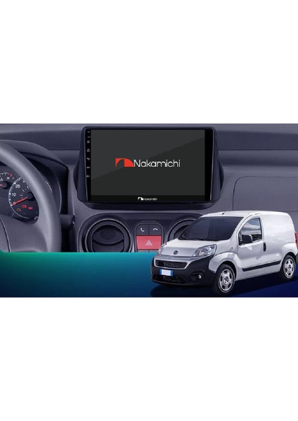 Fiat Fiorino (2008-2018) Uyumlu Android Multimedya Navigasyon Sistemi 8gb Ram 128GB Hafıza Kablosuz Carplayli