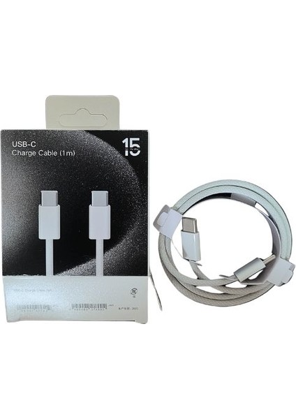 Iphone 15/16 Pro/promax Uyumlu Usb-C Hızlı Şarj Kablosu 1mt